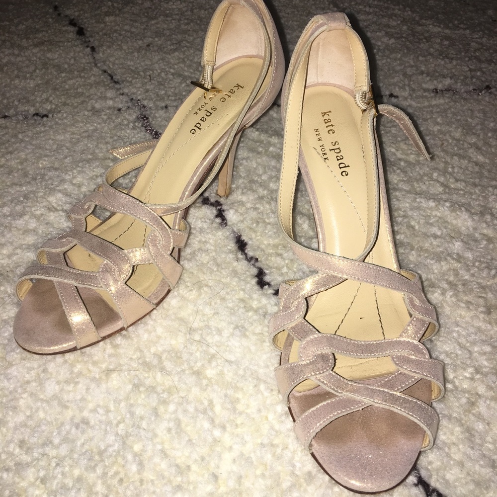 kate spade strappy heels size 6